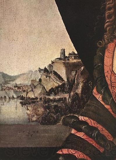 Lucas Cranach Portrait of a woman Norge oil painting art